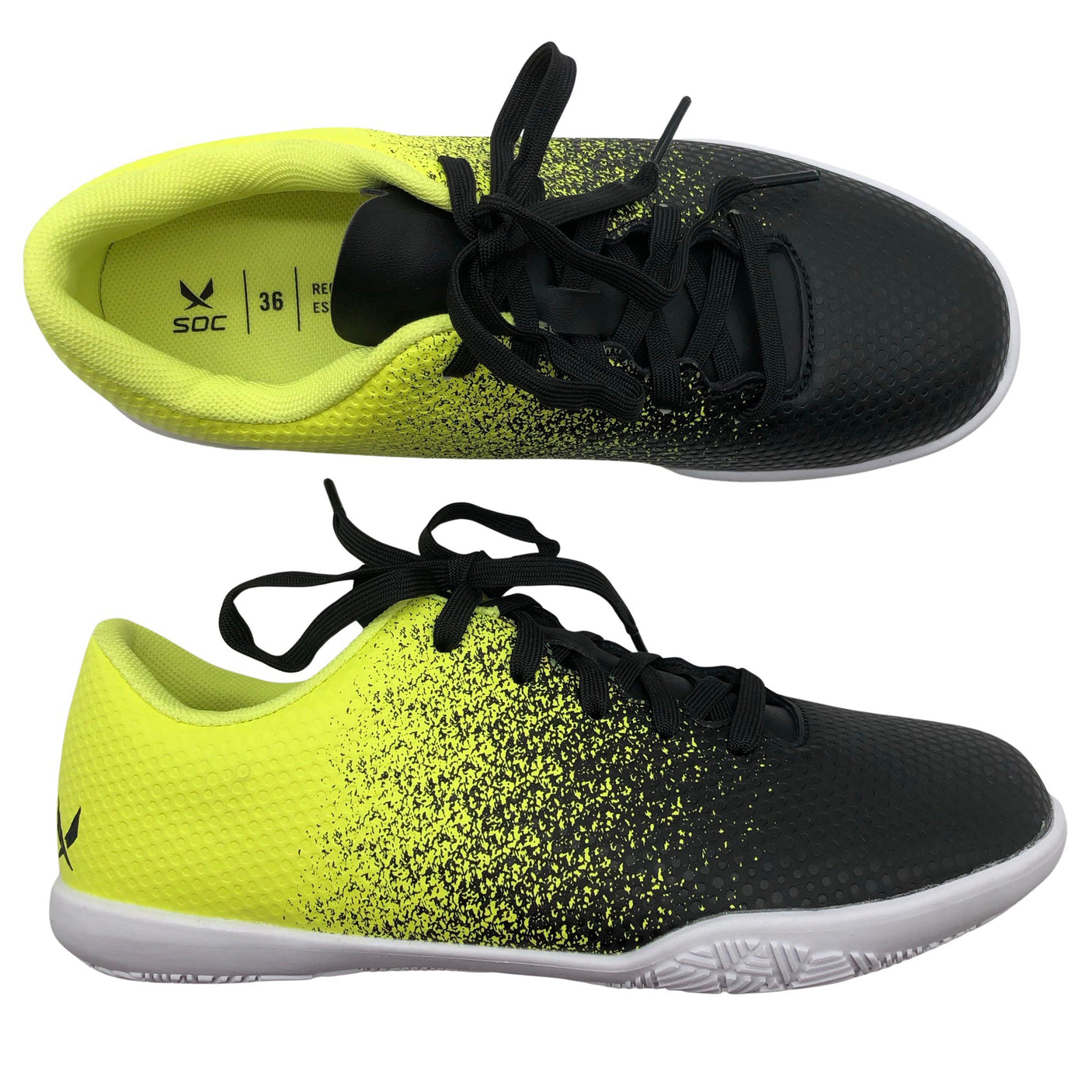 Unisex Soc - Indoor sports shoes, size 36 - Green (1)