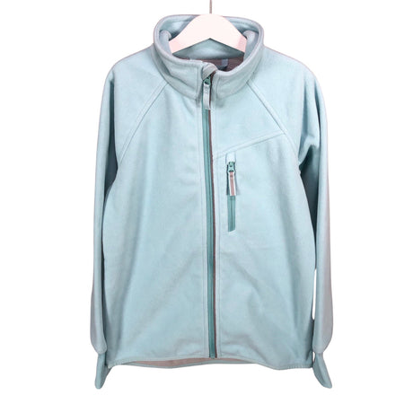 Unisex Polarn O. Pyret - Fleece jacket, size 134 - 140 - Turquoise ()