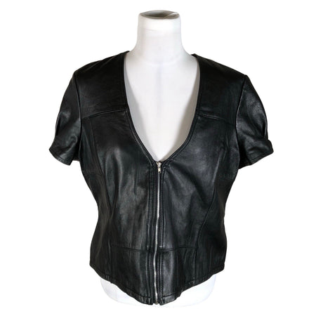 Unisex Handmade - Leather jacket, size 40 - Blue ()