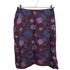 Unisex Handmade - Fabric skirt, size 40 - Wine red (1)