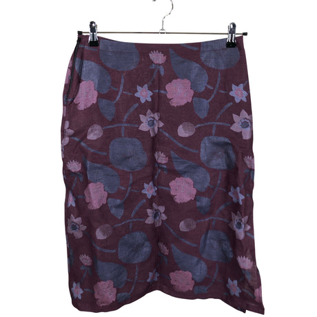 Unisex Handmade - Fabric skirt, size 40 - Wine red ()