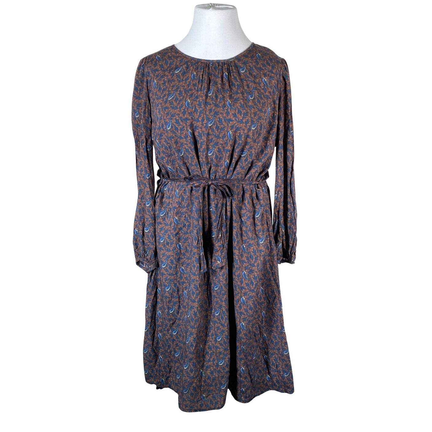 Unisex Lexington - Schiffon dress, size 42 - Brown (1)