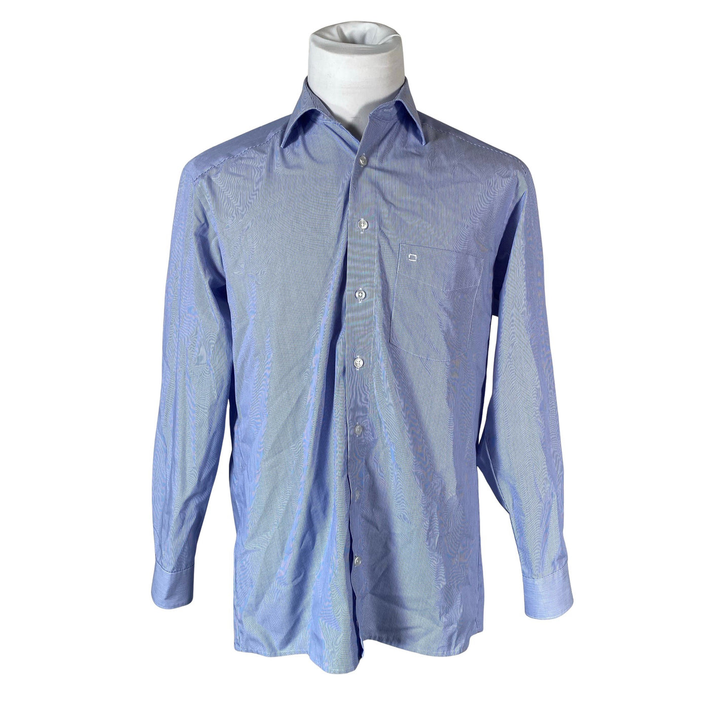Unisex Olymp - Collared shirt, size XL - Light blue (1)