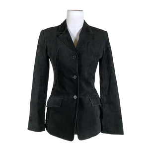Unisex Avenue - Leather jacket, size 32 - Black (1)