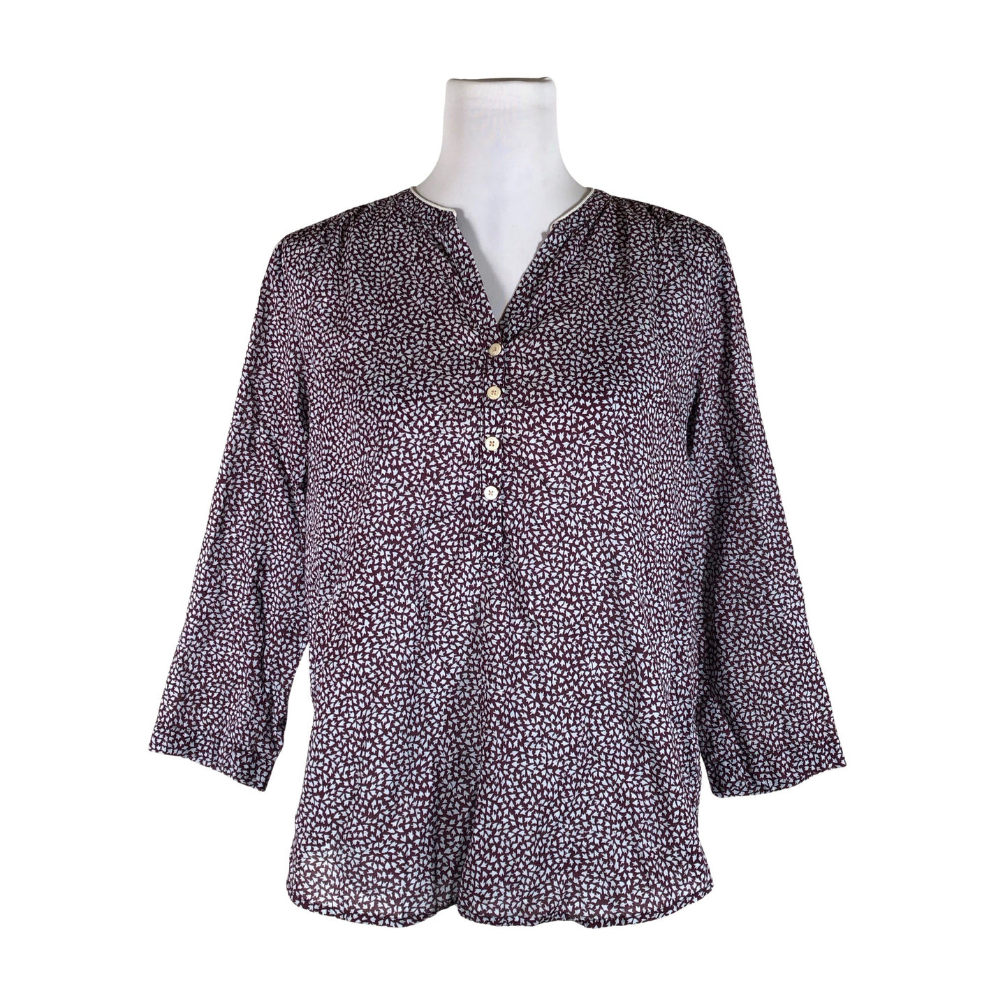Unisex Marc O'Polo - Blouse, size 38 - Wine red (1)