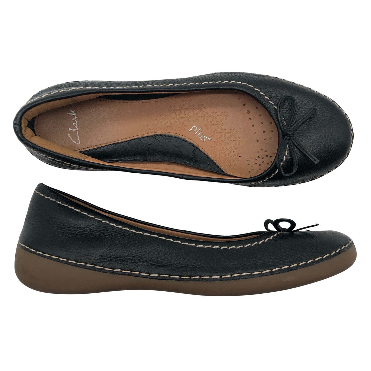 Unisex Clarks - Ballerinas, size 35 - Black (1)
