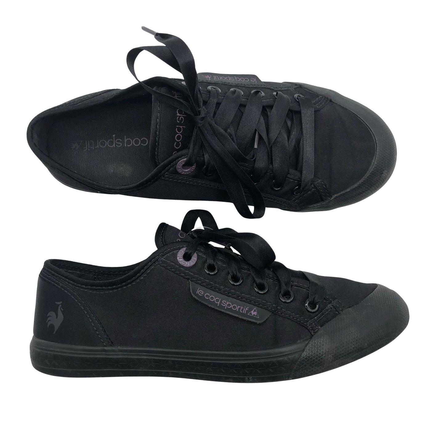 Unisex Le Coq Sportif - Casual sneakers, size 35 - Black (1)