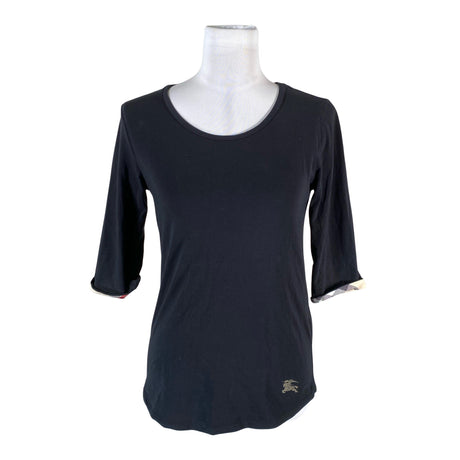 Unisex Burberry Brit - Tricot shirt, size 36 - Black ()