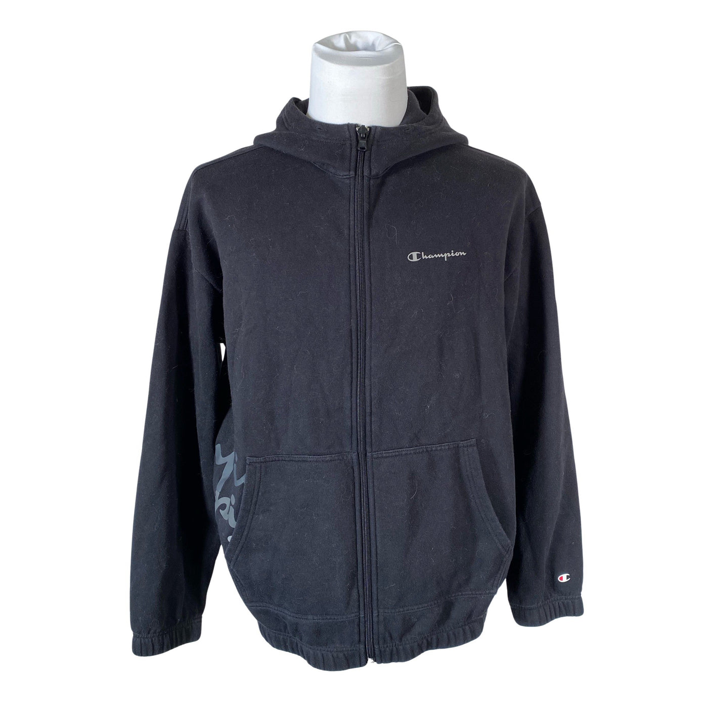 Unisex Champion - Hoodie, size XXS - Black (1)