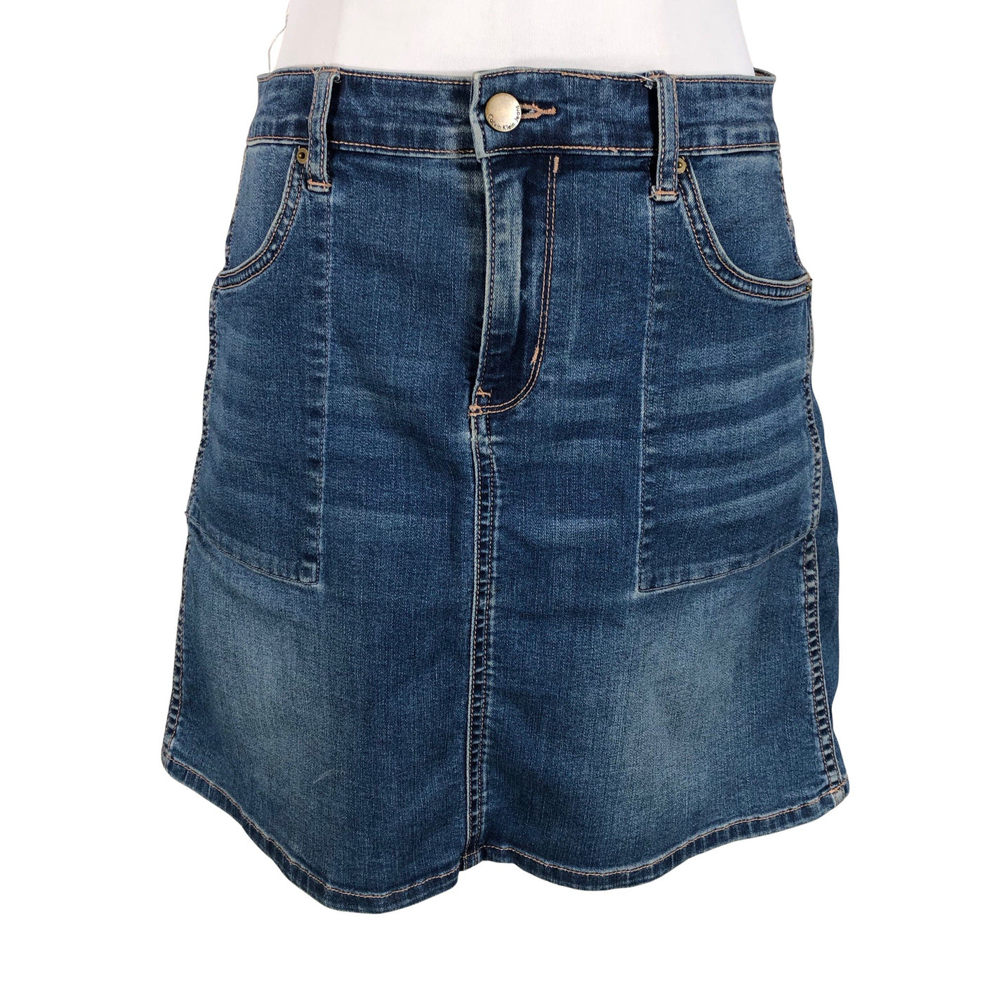 Unisex Calvin Klein Jeans - Denim skirt, size W30 - Blue (1)