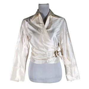 Unisex Ril's - Party shirt, size 38 - Natural white (1)