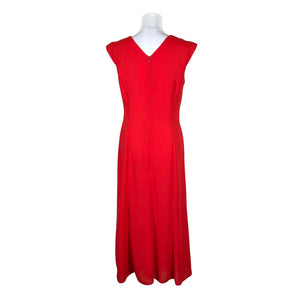 Unisex Tazzia - Schiffon dress, size 38 - Red (2)