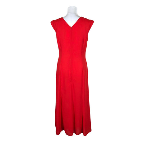 Unisex Tazzia - Schiffon dress, size 38 - Red (2)