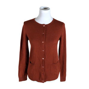Unisex Just Cashmere - Cardigan, size 38 - Brown (1)