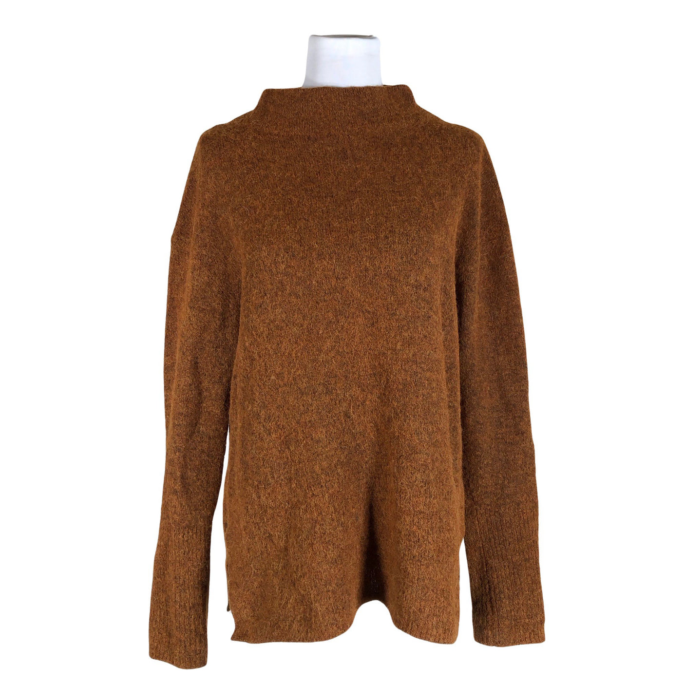 Unisex Cut & Pret - Knit tunic, size 38 - Brown (1)