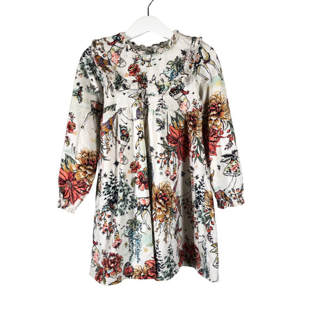 Unisex Next - Tricot dress, size 110 - 116 - Beige ()