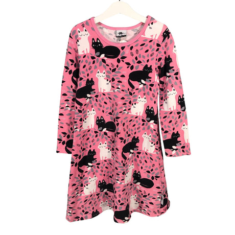 Unisex PaaPii - Tricot dress, size 116 - 122 - Light pink ()