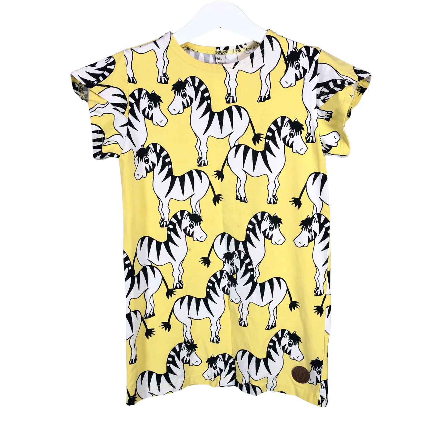 Unisex Blaa - Tricot dress, size 110 - 116 - Yellow (1)