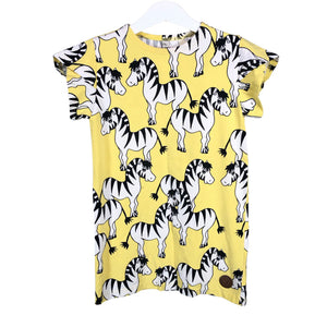 Unisex Blaa - Tricot dress, size 110 - 116 - Yellow (1)