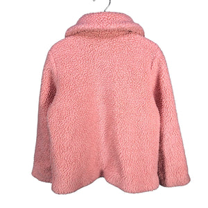 Unisex Lindex - Faux fur coat, size 122 - 128 - Pink (2)