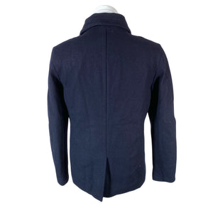 Unisex Superdry - Wool coat, size XL - Blue (2)