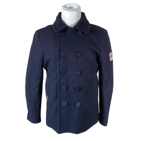 Unisex Superdry - Wool coat, size XL - Blue ()