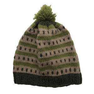 Unisex Handmade - Lightweight beanie, size 40 - 42 cm - Green (1)