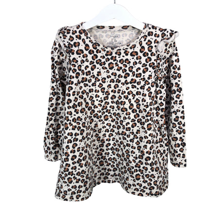 Unisex Lindex - Tricot tunic, size 116 - 122 - Beige ()
