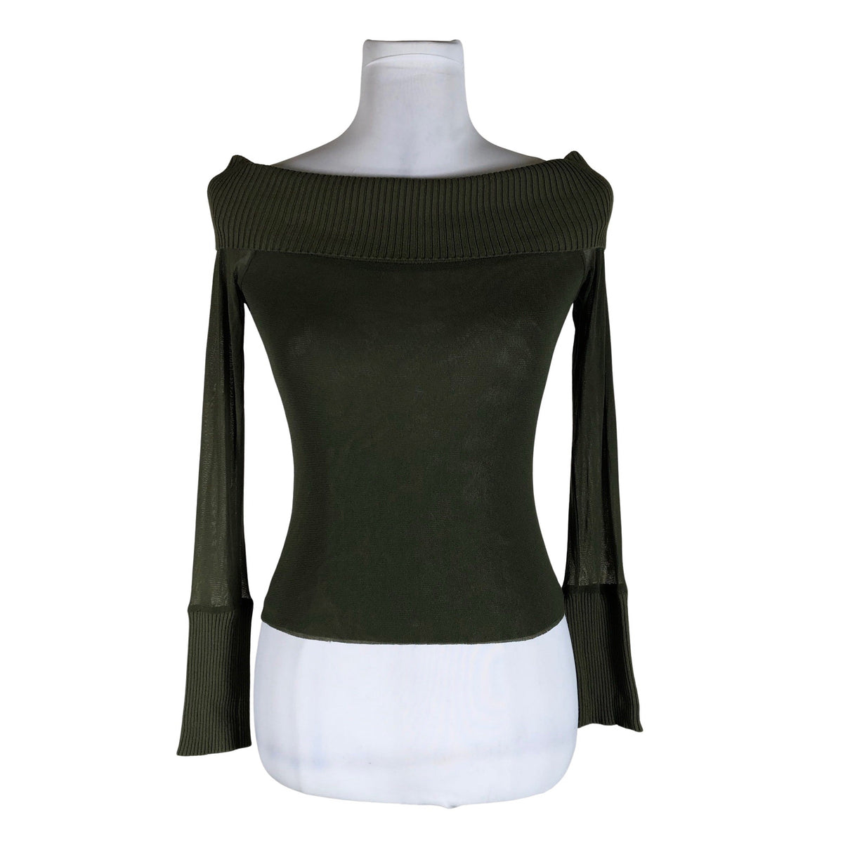 Unisex Hallhuber - Sweater, size 36 - Green (1)