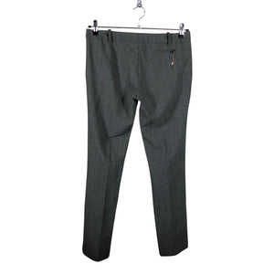 Unisex Elisabetta Franchi - Straight leg trousers, size 42 - Gray (3)