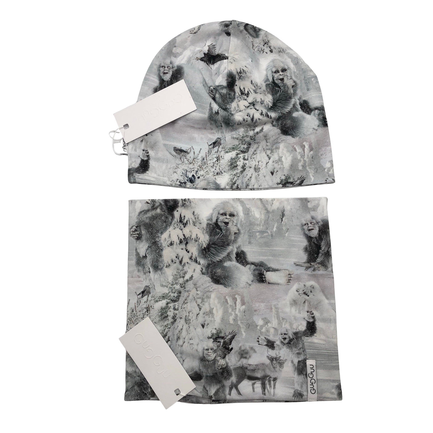 Unisex Gugguu - Lightweight beanie, size 44 - 46 cm - Gray (1)