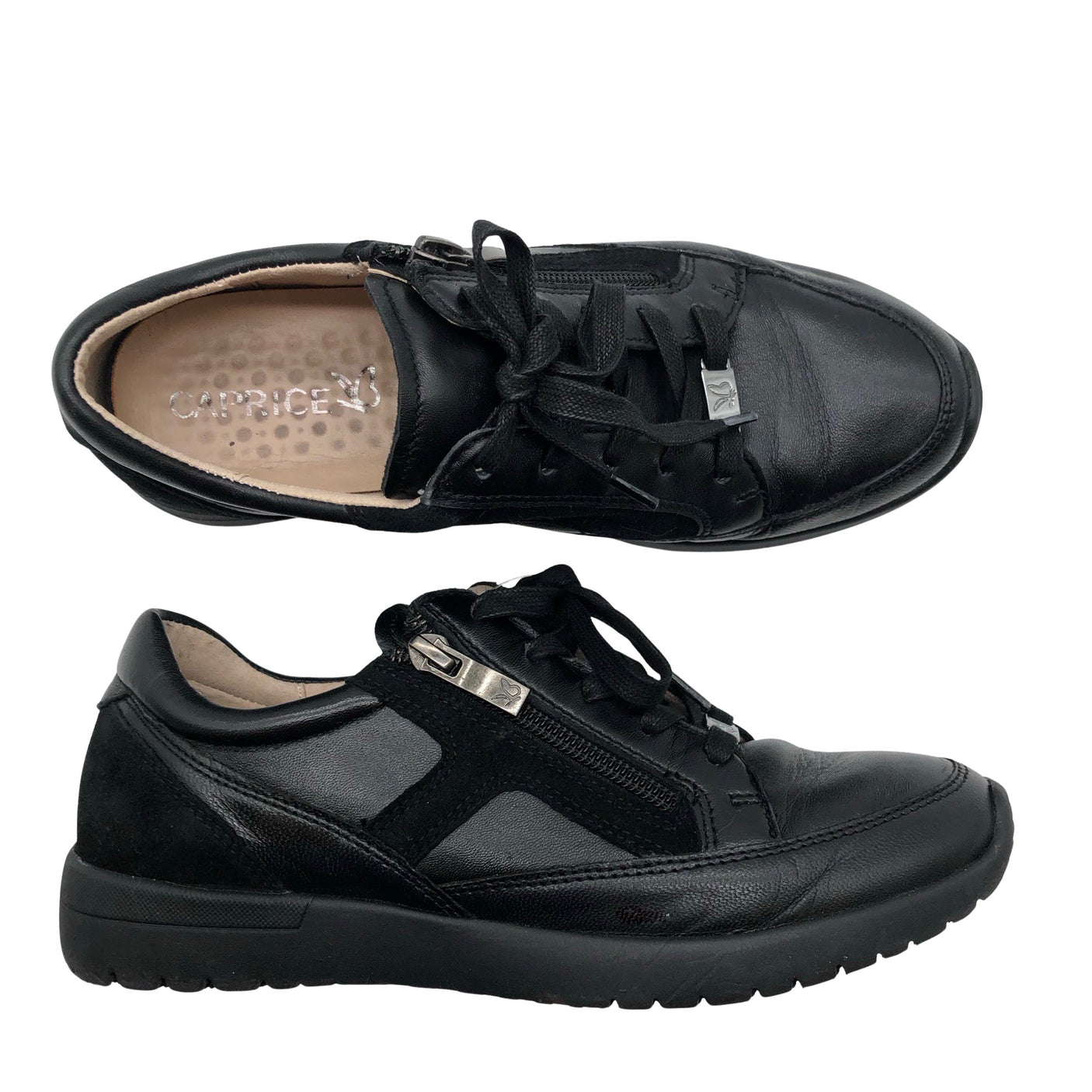 Unisex Caprice - Casual sneakers, size 36 - Black (1)