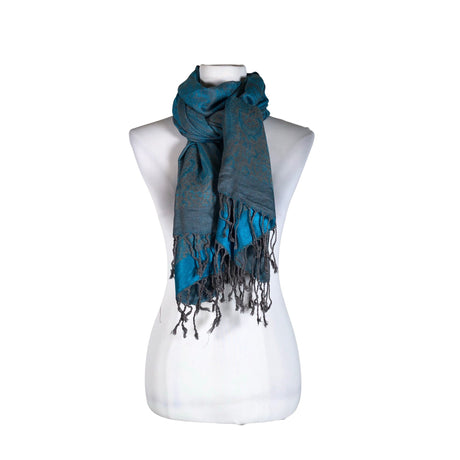 Unisex Pashmina - Scarf, size Maxi - Blue ()