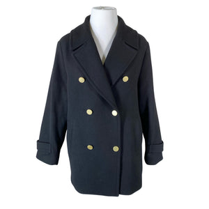 Unisex Gerry Weber - Wool coat, size 46 - Black (1)