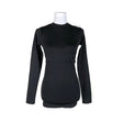 Unisex Luvby - Tricot shirt, size 40 - Black ()