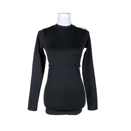 Unisex Luvby - Tricot shirt, size 40 - Black ()
