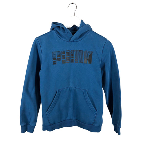 Unisex Puma - Hoodie, size 158 - 164 - Blue ()