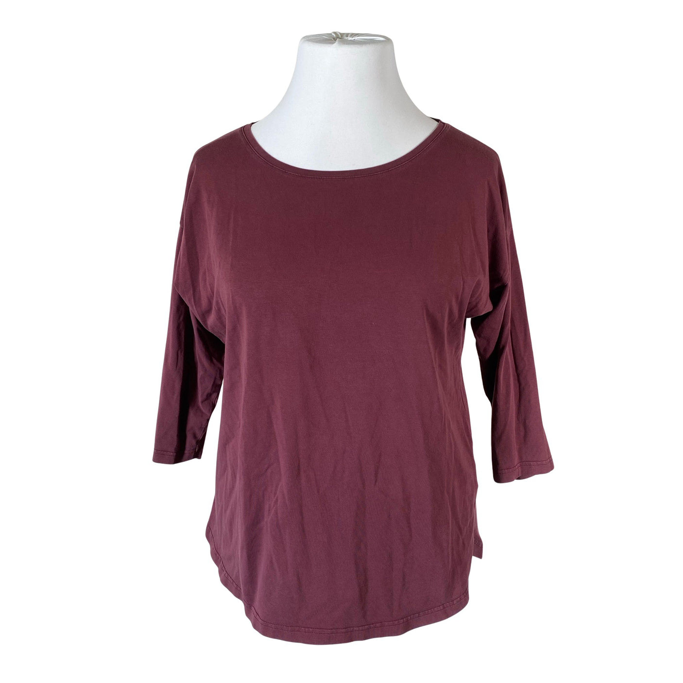Unisex NOSH - Tricot shirt, size 42 - Wine red (1)