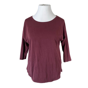 Unisex NOSH - Tricot shirt, size 42 - Wine red (1)
