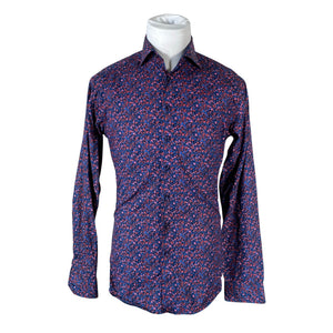 Unisex Long Island - Collared shirt, size M - Blue (1)