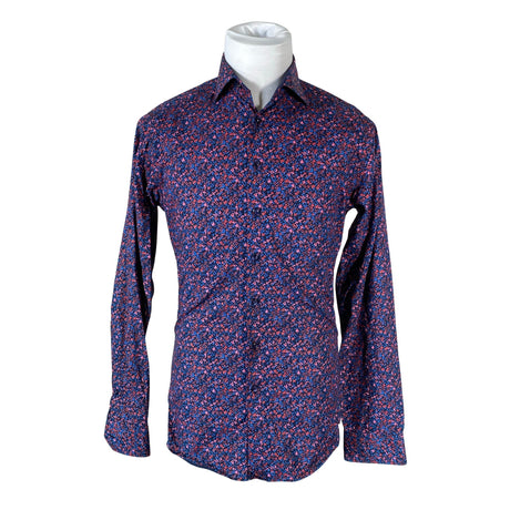 Unisex Long Island - Collared shirt, size M - Blue ()