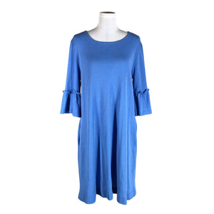 Unisex by basics - Knit dress, size 40 - Blue (1)