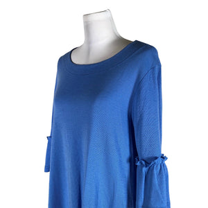 Unisex by basics - Knit dress, size 40 - Blue (3)