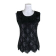Unisex Monton - Party top, size 38 - Black ()