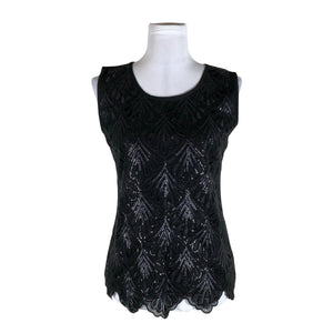 Unisex Monton - Party top, size 38 - Black (1)