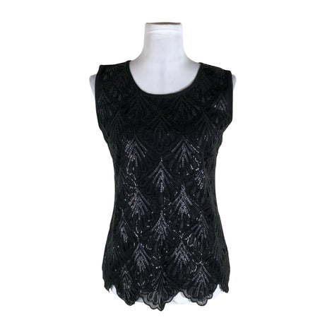 Unisex Monton - Party top, size 38 - Black ()