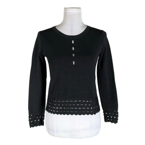 Unisex Maje - Sweater, size 36 - Black (1)