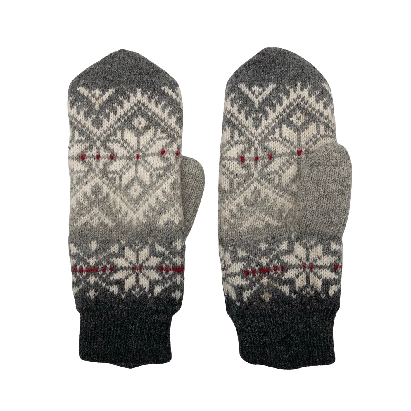 Unisex Handmade - Mittens, size No size - Gray (1)