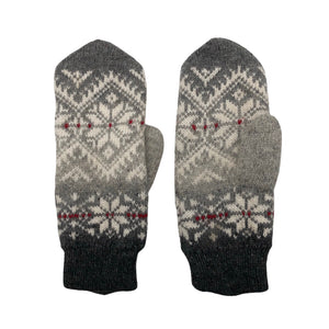 Unisex Handmade - Mittens, size No size - Gray (1)