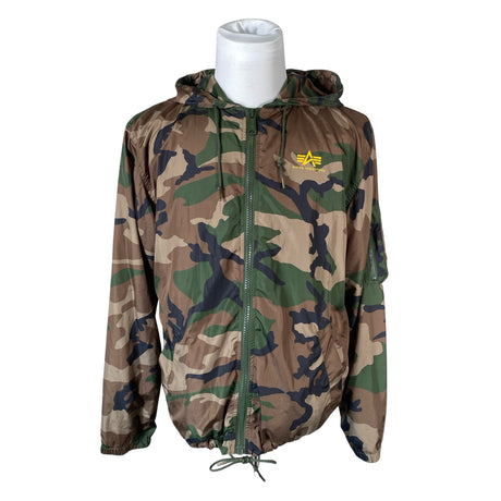 Unisex Alpha Industries - Outdoor jacket, size L - Green ()